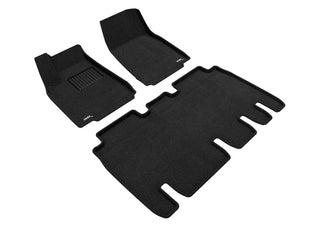 3D MAXpider Elegant Black Floor Liners 3-Piece Kit: Fits Most Tesla Model X Models (2015-2026)