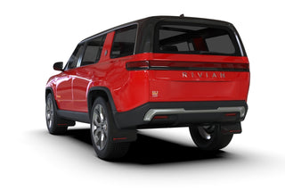 Rally Armor 22-25 Rivian R1S Black UR Mud Flap w/Red Logo