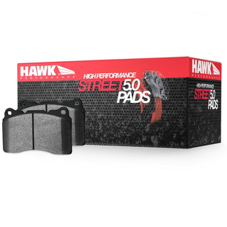 Hawk Performance HPS 5.0 Front Brake Pads: Chevrolet Camaro SS (10-14,16,18) / Corvette Stingray (14-15,18) / Chevrolet SS (14-16) / Tesla Model S (12-14)