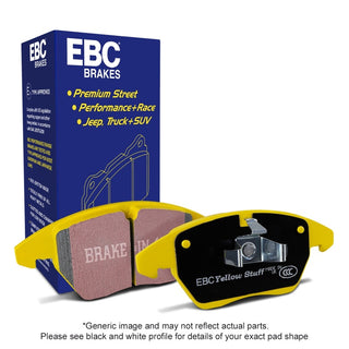 EBC Yellowstuff High Performance Front Brake Pads: Tesla Model 3 / Model Y (2018-2023)
