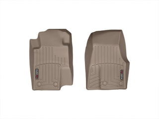WeatherTech Front FloorLiner (Tan): Ford Mustang Models 2005-2014 / Tesla Model S (2012-2014)