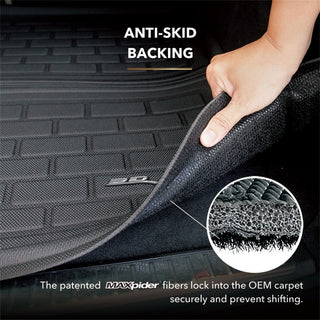 3D MAXpider Kagu Cargo Liner (REAR): Fits Most Tesla Model S Models (2016-2021) - Black