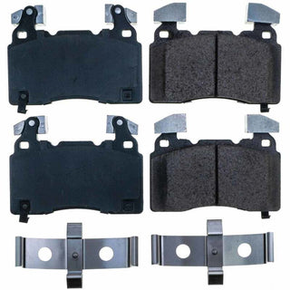 PowerStop Z17 Evolution Ceramic Brake Pads (FRONT) w/ Hardware: Tesla Model S / Model X (2012-2021)