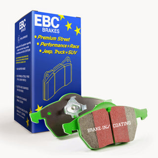 EBC Greenstuff 2000 Series Sport Rear Brake Pads: Tesla Model S (2018-23) / Model X (2022-23)