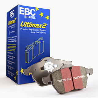 EBC Ultimax2 Front Brake Pads: Tesla Model S (2012-2018) / Model X (2016-2022)