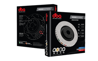 DBA 4000 Series Standard Rear Rotor: Tesla Model S 2017-2026