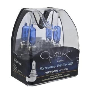 Hella 9005 12V 65W Xen White Halogen Bulb (Pair): Tesla Model S (2012-20)