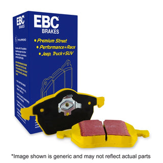EBC Yellowstuff Rear Brake Pads: Fits Most Tesla Model 3 / Model Y Models (2017-2026)