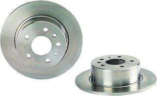 Brembo OE Premium UV Coated Rear Rotor: Fits Most Tesla Model S / Model X Models (2012-2021)