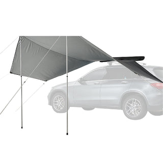 3D MAXpider Lightweight Roof Top Side Awning w/ Universal Mount and Accessories