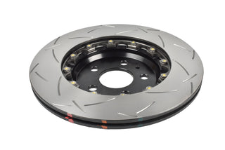 DBA 5000 Series 2-Piece Slotted Rear Rotor: Tesla Model 3 (2017-2026) - Black