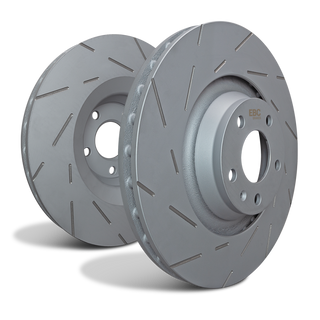 EBC USR Slotted Rear Rotor: Tesla Model 3 AWD (2017-26)