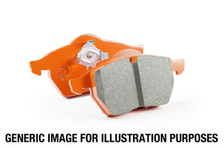 EBC Orangestuff Race Front Brake Pads: Tesla Model 3 / Model Y (2017-2023)