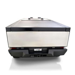 Westin Pro-Series Textured Black Rear Bumper: Tesla Cybertruck (2023-2026)