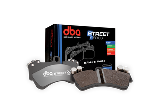 DBA SSEV Street Series Front Brake Pads: Tesla Model 3 (2017-2026) w/ 320mm Front Rotor