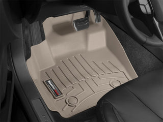 WeatherTech Front FloorLiner (Tan): Ford Mustang Models 2005-2014 / Tesla Model S (2012-2014)