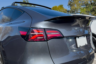 AlphaRex PRO-Series LED Sequential Tail Lights Red Smoke: Tesla Model 3 / Model Y (2017-2025)