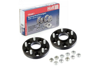 H&R DRM 17mm Wheel Spacer Set (BLACK): Tesla Model 3 (2017-2023)