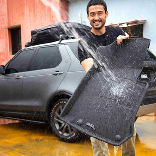 3D MAXpider Kagu Floor Mats (BLACK): Tesla Model S (2012-2020)