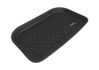 3D MAXpider Carbon Fiber-Look Floor Liners: Tesla Model Y / Model X (2020-2026) - Black