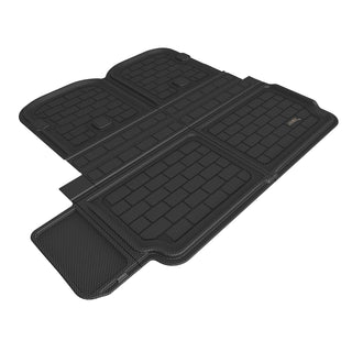 3D MAXpider Kagu All-Weather Floormats: Tesla Model X 2022-2024 6 Seater - Black