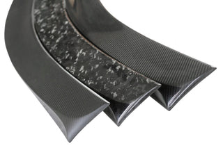 MXP Carbon Fiber Rear Spoiler: Tesla Model S (2012+) - Wet / Dry / Forged Carbon Finish