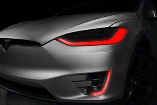 ORACLE Lighting Dynamic ColorSHIFT® Headlight & Fog Light DRL Upgrade Kit: Fits Most Tesla Model X Models (2015-2026)