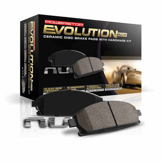 Powerstop Z17 Evolution Plus Ceramic Front Brake Pad Set: Tesla Model 3 / Model Y (2017-2025)