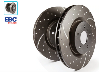 EBC Rear GD Sport Brake Rotors: Tesla Model 3 (2017-2023)