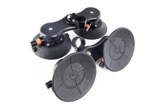 SeaSucker Monkey Bars Vacuum Mount Roof Rack System: Fits Most Vehicles with Naked Roof - Black Aluminum