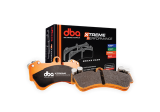 DBA Xtreme Performance Front Brake Pads: Tesla Model S (2017-2026)