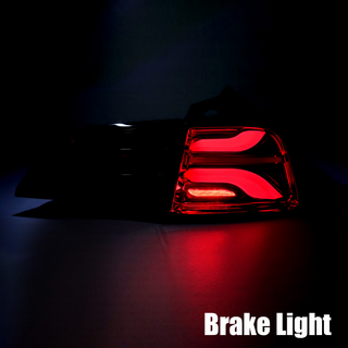 AlphaRex PRO-Series LED Tail Lights Red Smoke: Tesla Model Y (2020-2025) / Model 3 (2017-2023)