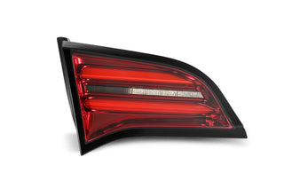 AlphaRex PRO-Series LED Sequential Tail Lights Red Smoke: Tesla Model 3 / Model Y (2017-2025)
