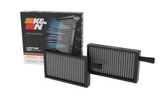 K&N Washable Replacement Cabin Air Filter (PAIR): Tesla Model 3 (2017-23) / Model Y (2020-23)