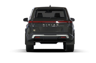 Rally Armor 22-25 Rivian R1S Black UR Mud Flap w/Metallic Black Logo