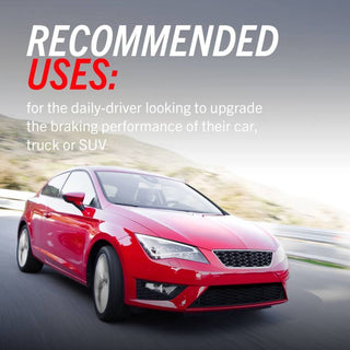 PowerStop Z23 Evolution Sport Ceramic Brake Pads (FRONT) : Cadillac CTS (2014-19) / Chevrolet Camaro (2016) / Corvette Stingray (2015-19) / Tesla Model S / Model X (2012-21) w/ Hardware