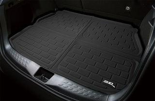 3D MAXpider Kagu Foldable Rear Lower Cargo Liner: Tesla Model 3 (2017-2026) - Black