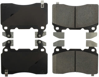 StopTech Performance Front Brake Pads: Cadillac CTS (14-19) / CT6 (16-20) / Chevrolet Camaro (16-19) / Tesla Model S (12-16)